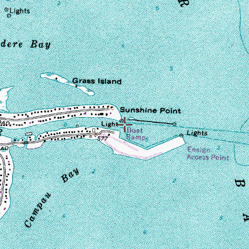 Topographic Map of Clinton River, MI