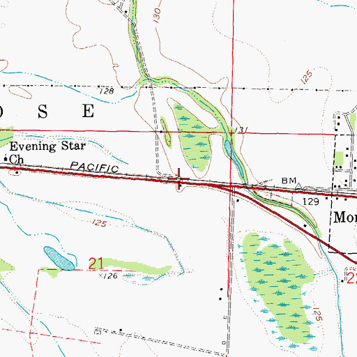Topographic Map of Lloyd, AR