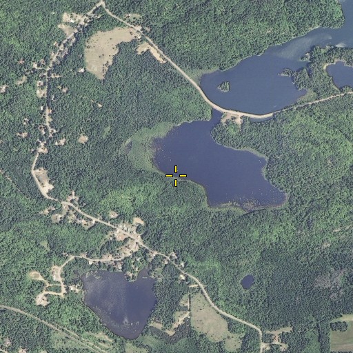 Aerial/Satellite Image of Cooper Creek, MI