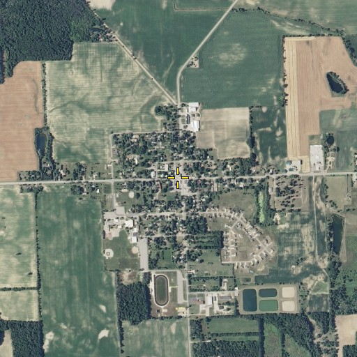 Aerial/Satellite Image of Dansville, MI