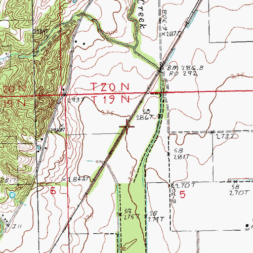 Topographic Map of Hammett (historical), AR