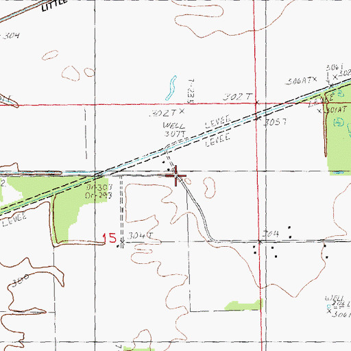 Topographic Map of Styra (historical), AR