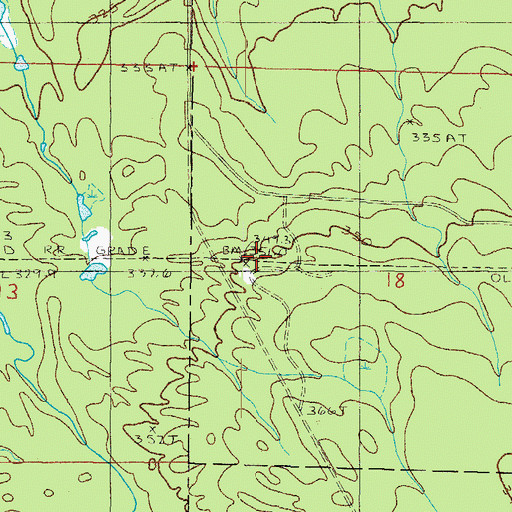 Topographic Map of Eliason Camp, MI
