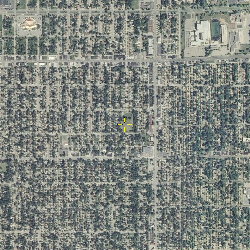 Aerial/Satellite Image of Fields Playground, MI