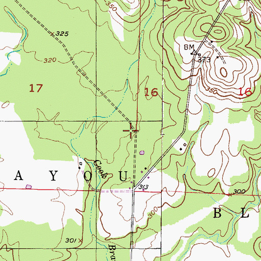 Topographic Map of Nutt School (historical), AR
