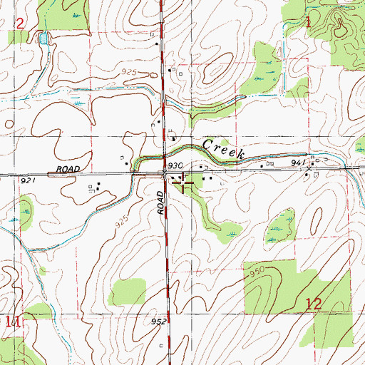 Topographic Map of Hayner School, MI