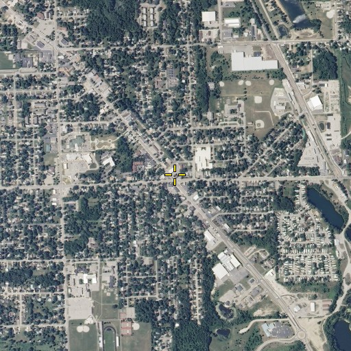 Aerial/Satellite Image of Holt, MI