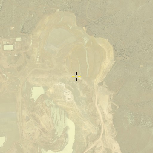 Aerial/Satellite Image of Ithaca Peak, AZ