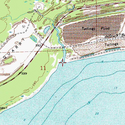 Topographic Map of Milakokia River, MI
