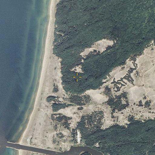 Aerial/Satellite Image of Pelican Peak, MI