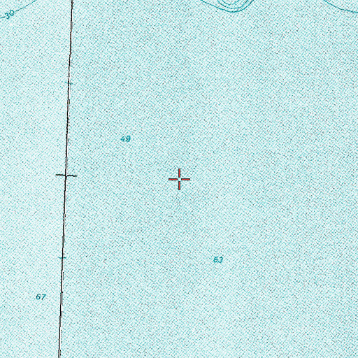 Topographic Map of Potagannissing Bay, MI
