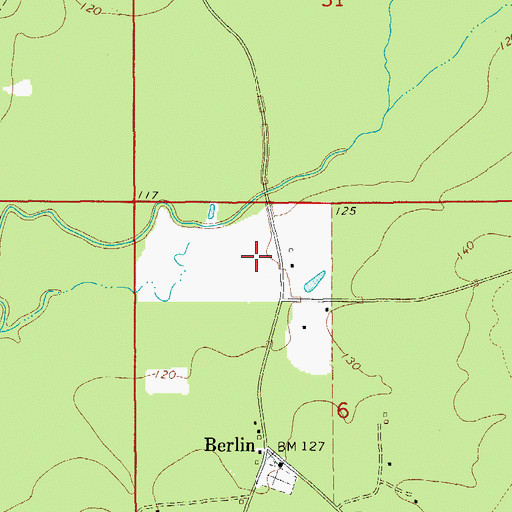 Topographic Map of Township of Extra, AR