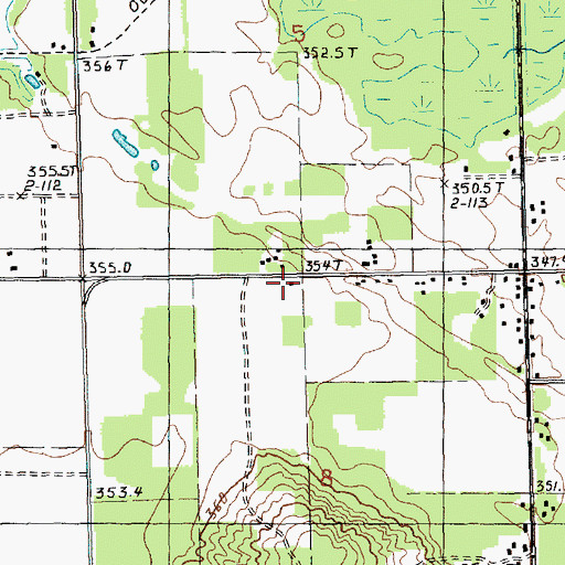 Topographic Map of Sigma School, MI