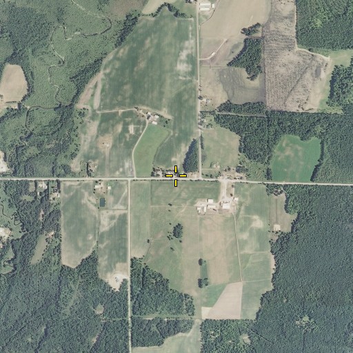 Aerial/Satellite Image of Spangle School, MI