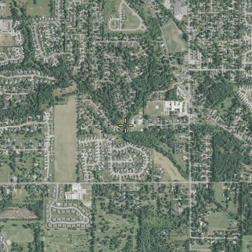Aerial/Satellite Image of Spring Brook, MI