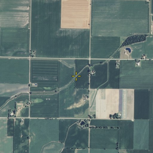 Aerial/Satellite Image of Spring Brook, MI
