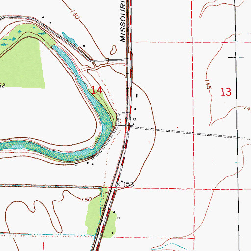 Topographic Map of Kurdo (historical), AR