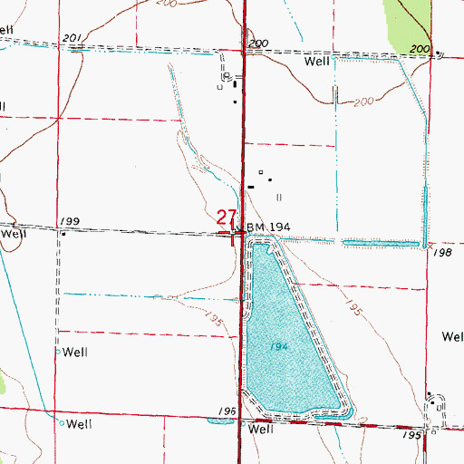 Topographic Map of Stillwell School (historical), AR
