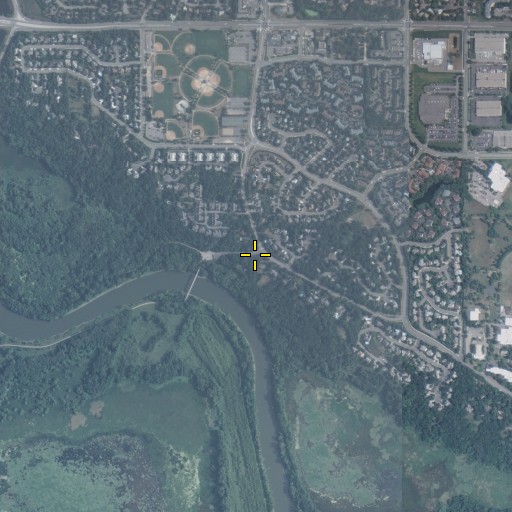 Aerial/Satellite Image of Bloomington Ferry, MN