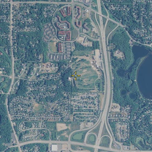 Aerial/Satellite Image of Buck Hill, MN