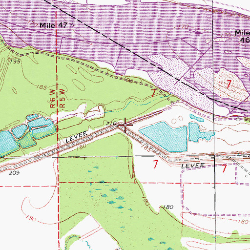 Topographic Map of Kimbrough (historical), AR