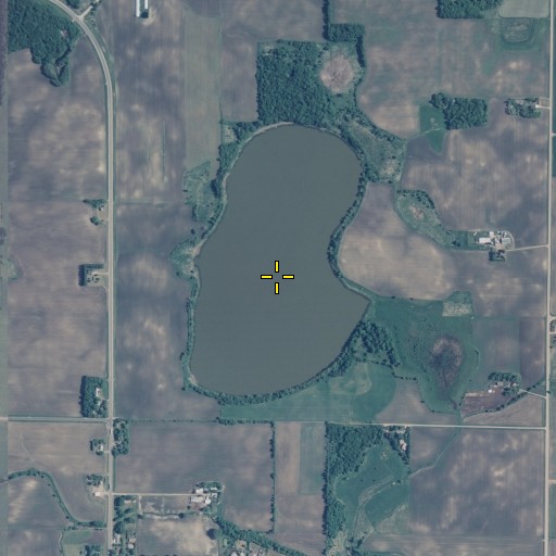 Aerial/Satellite Image of Butler Lake, MN