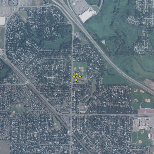 Aerial/Satellite Image of Morris Bye Elementary School, MN