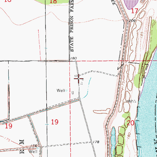 Topographic Map of State Penal Farm Number 3 (historical), AR