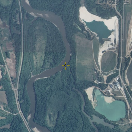 Aerial/Satellite Image of Cherry Creek, MN