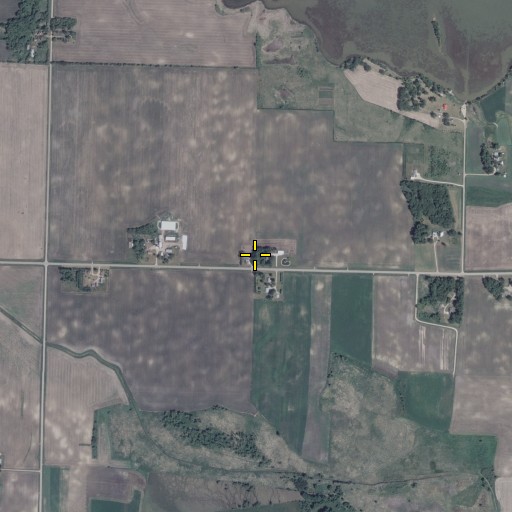 Aerial/Satellite Image of Clear Lake School, MN