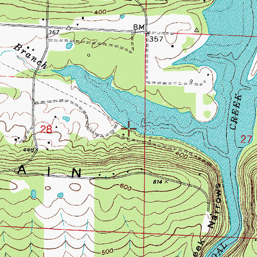 Topographic Map of Sommer (historical), AR
