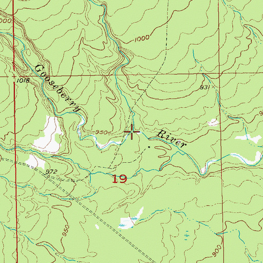 Topographic Map of Dago Creek, MN