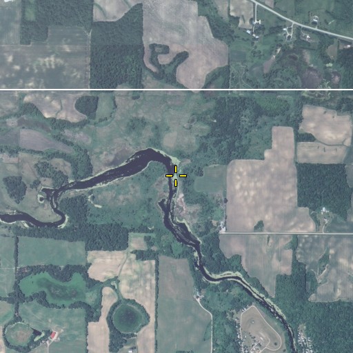 Aerial/Satellite Image of Devil Creek, MN