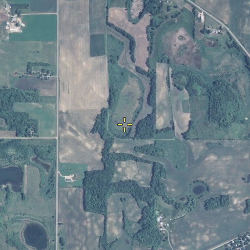 Aerial/Satellite Image of Dove Lakebed, MN