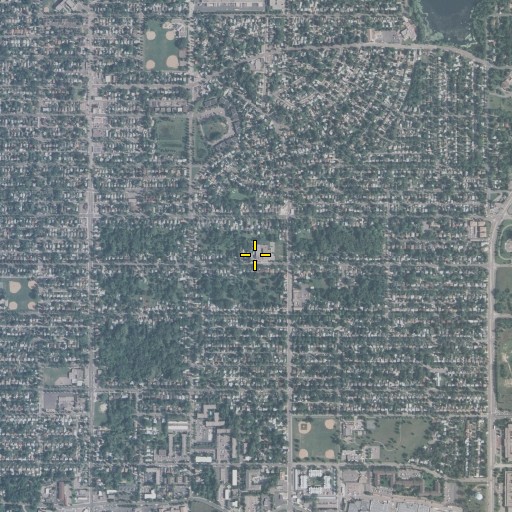 Aerial/Satellite Image of Eastern Heights School, MN