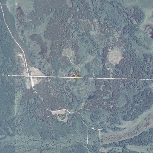 Aerial/Satellite Image of Elkwood Cemetery, MN