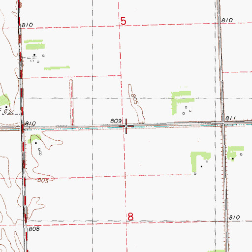 Topographic Map of Excelsior School, MN