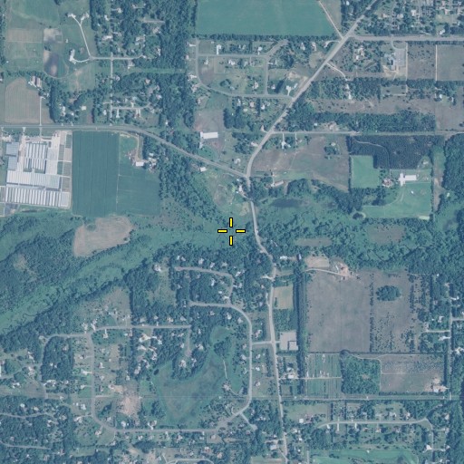Aerial/Satellite Image of Ford Brook, MN