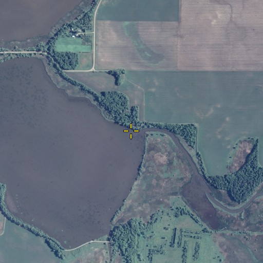 Aerial/Satellite Image of Foster Creek, MN