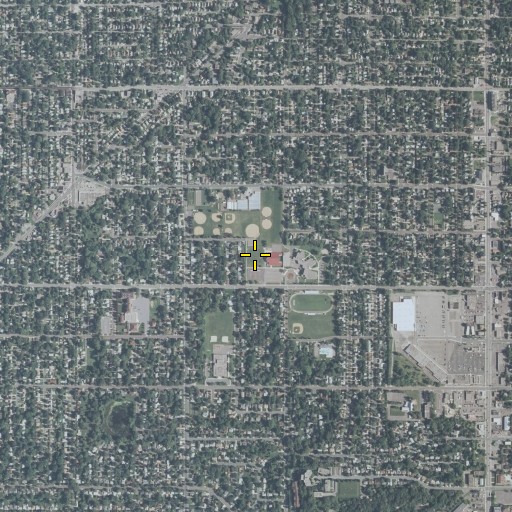 Aerial/Satellite Image of Grass Junior High School, MN