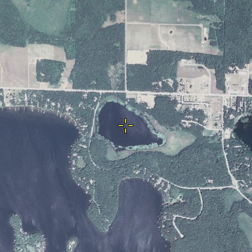 Aerial/Satellite Image of Ham Lake, MN