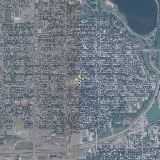 Aerial/Satellite Image of Harrison School, MN