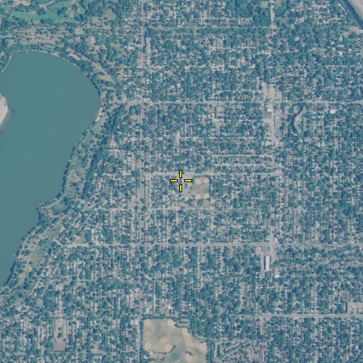 Aerial/Satellite Image of Keewaydin School, MN