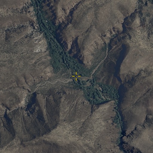 Aerial/Satellite Image of Johnny Creek, AZ
