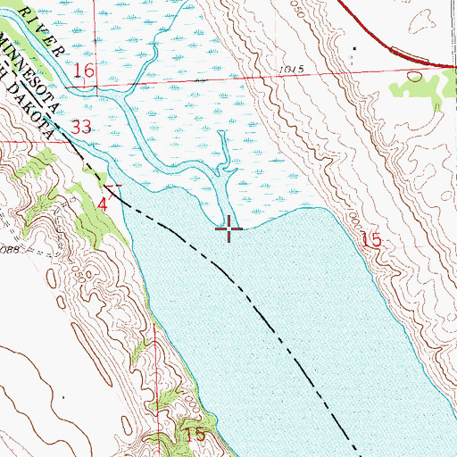 Topographic Map of Little Minnesota River, MN