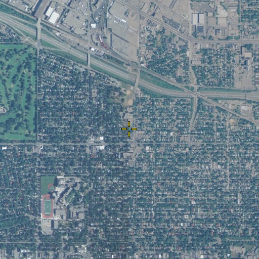 Aerial/Satellite Image of Longfellow School, MN