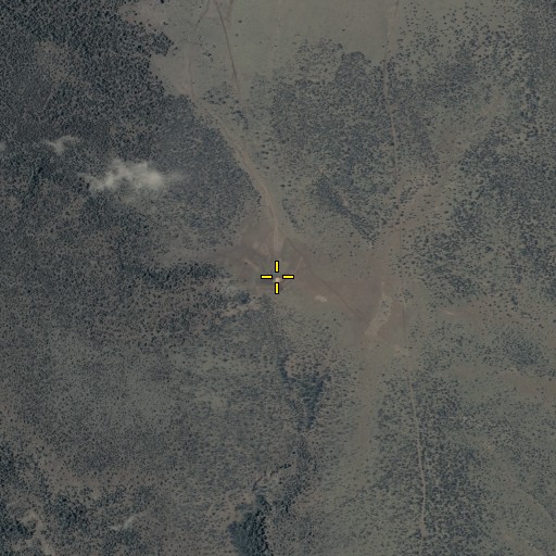 Aerial/Satellite Image of Johnson Corral Tank, AZ