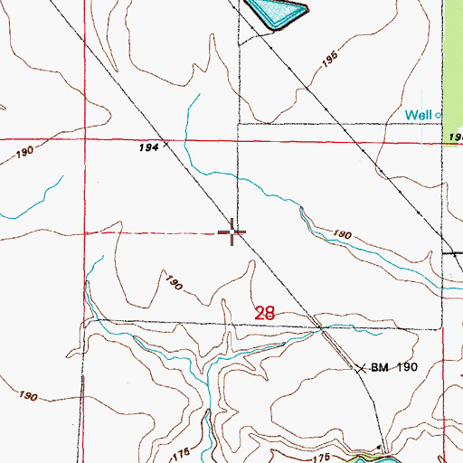Topographic Map of Enarc (historical), AR