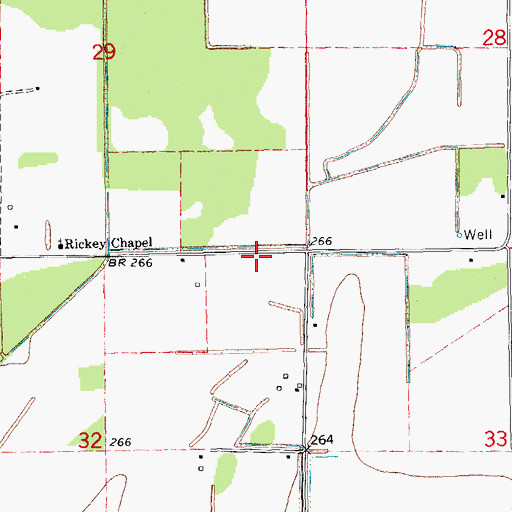 Topographic Map of Conley School (historical), AR