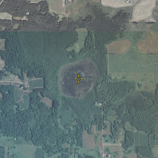 Aerial/Satellite Image of Mud Lake, MN